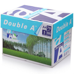 Double A A4 复印纸 70g 500张/包 5包/箱