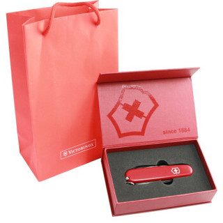 VICTORINOX 维氏 瑞士多功能军刀礼盒 1.3603 标准型 红色