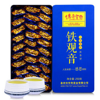  传奇会 金典传承系列 铁观音 清香型 礼盒装 400g