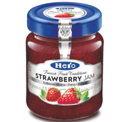 西班牙进口 HERO 英雄 草莓果酱 烘焙伴侣 340g *4件