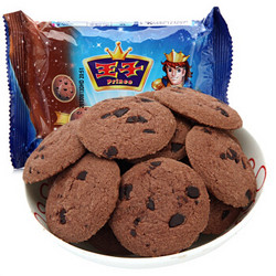 Prince 王子 曲奇星 巧克力风味曲奇饼干含巧克力豆 85g *30件