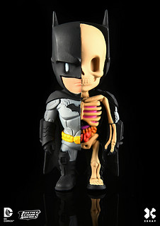 Mighty Jaxx XXRAY系列 全球限量半解剖英雄 Batman蝙蝠侠