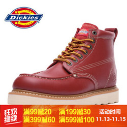 Dickies 164M50LXS34 新款潮流男士高帮工装鞋商务休闲男靴固特异鞋