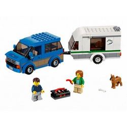 LEGO 乐高 City 城市运输系列 60117 大篷车与露营车积木