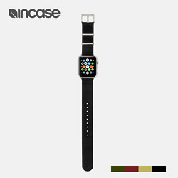 美国INCASE Nylon Nato 苹果手表 38/42mm 复古粗旷尼龙表带