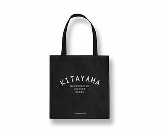 Kitayama 北山制包所 BA-002 黑色帆布袋