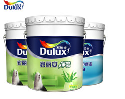 Dulux 多乐士 家丽安净味无添加乳胶漆内墙油漆涂料墙面漆A991+A914 54L套装 哑光白色