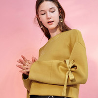 丽丽 LILY 117440A8738 女士刺绣卫衣