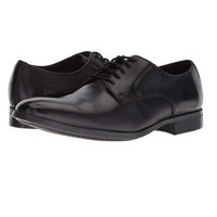 Clarks Conwell Plain Oxford 男士系带皮鞋 Black Leather US7