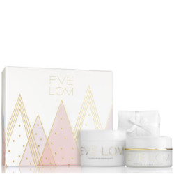 EVE LOM 2018圣诞礼盒（卸妆洁面膏200ml+保湿面膜100ml+洁面巾） *2件