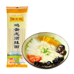 陈克明 鸡蛋龙须挂面 细面条 180g *2件