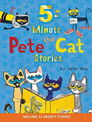 (进口原版) 皮特猫 5分钟阅读小故事 Pete the Cat - Includes 12 Groovy Stories!