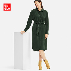 优衣库 UNIQLO 410007 女装 灯芯绒连衣裙