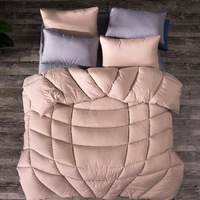 当当优品 保暖羽丝绒冬被春秋被芯 220*240cm 粉色
