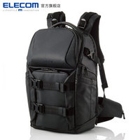 宜丽客（ELECOM）专业户外单反相机包 大容量双肩摄影包 无人机包 尼康 佳能 索尼DGB-P01 大容量相机包