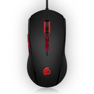 CIDOOO 赤度 MX202S 有线鼠标 5000DPI RGB 全黑
