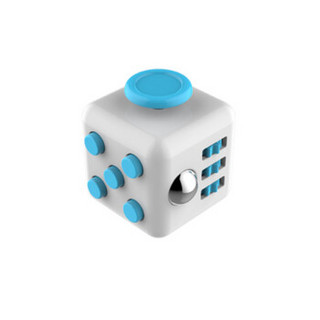 Fidget Cube 解压魔方骰子（水蓝色） 抗烦躁缓解压力