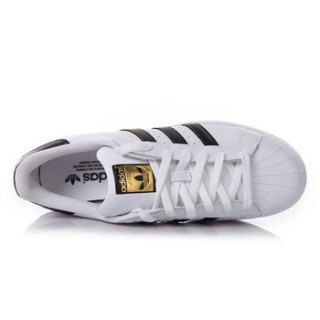 adidas 阿迪达斯 C77124 中性金标贝壳头板鞋