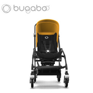 bugaboo BEE5 婴儿推车 黑架暖色蓬 全黑