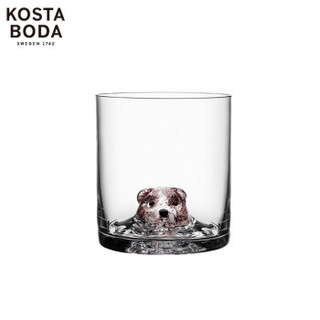 KOSTA BODA New Friends新朋友系列 水晶动物玻璃杯 小熊 350ml-450ml