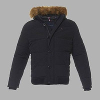 TOMMY HILFIGER 155AP466 男士飞行夹克棉服