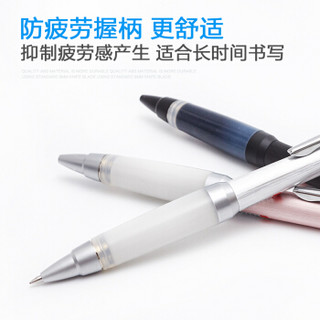 Uni 三菱 SXN-1000 办公用金属杆圆珠笔 粉白 0.7mm