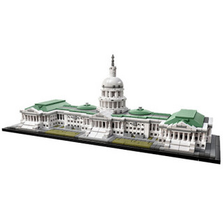 LEGO 乐高 建筑系列 21030 美国标志性建筑-美国国会大厦