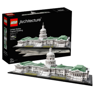 LEGO 乐高 建筑系列 21030 美国标志性建筑-美国国会大厦