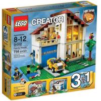 LEGO 乐高 创意系列 31012 摩登别墅 温馨家庭 756块小颗粒