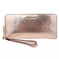 MICHAEL KORS 迈克·科尔斯 MONEY PIECES系列 32H7MF6T7K SOFT PINK 皮质粉红色手提钱包