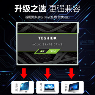 TOSHIBA 东芝 TR200 固态硬盘 (240G、SATA接口)