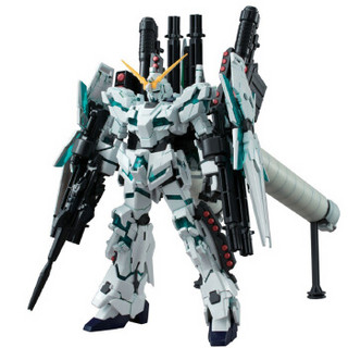 BANDAI 万代 HG UC系列 1/144敢达拼装模型-全装备独角兽