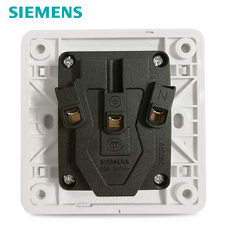 SIEMENS 西门子 远景 雅白色 86型五孔