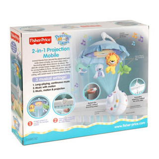 Fisher-Price 费雪 N8849 声光海马安抚床铃