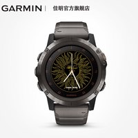 GARMIN 佳明 fenix5X+ Plus 登山地图手表 钛合金