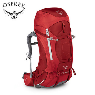  OSPREY 小鹰 Ariel 精灵 户外徒步背包 红色 55L WS