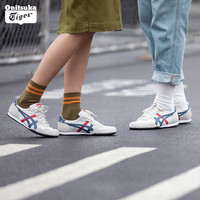 Onitsuka Tiger 鬼冢虎 D109L18SS 男女经典复古运动休闲鞋 米白/深蓝 41.5
