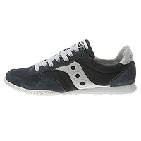 saucony 圣康尼 104401 男士拼接系带休闲鞋 Black 9.5