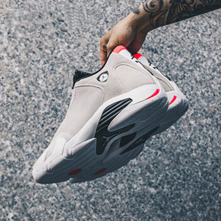 AIR JORDAN 正代系列 Air Jordan 14 Retro 男子篮球鞋 487471-021 沙漠灰 44.5