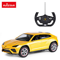RASTAR 星辉 73060 1:14兰博基尼SUV遥控车（黄色） USB充电