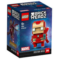 LEGO 乐高 BrickHeadz方头仔系列 41604 钢铁侠 MK50