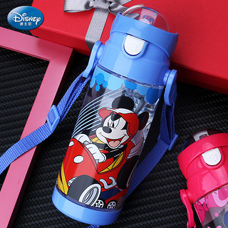 Disney 迪士尼 WD-4261 儿童吸管杯 手柄款 米奇红 400ml