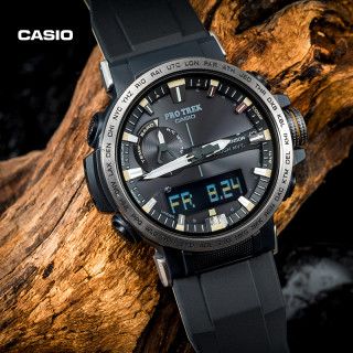 商品casio 卡西欧 protrek prw-60-2apr 男士电波太阳能运动手表