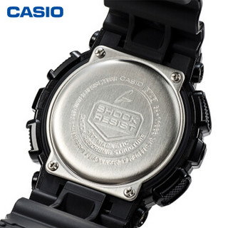 CASIO 卡西欧 G-SHOCK黑金运动男表手表礼物GA-110GB