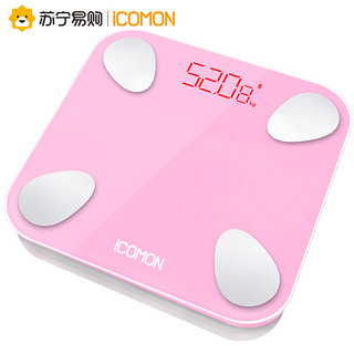 ICOMON 沃莱  i9(U) 体脂秤  USB充电  蓝牙App家用 显示20项数据