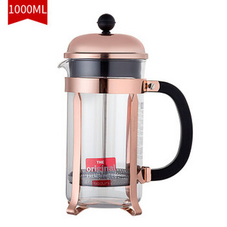 bodum 法压壶 金色 1000ml