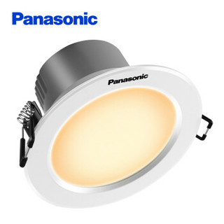 Panasonic 松下 NNNC75040 筒灯 3w 白色 黄光