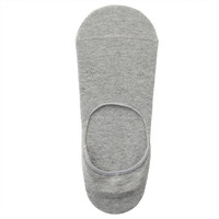 無印良品 MUJI 无印良品 男式 脚跟带防滑高针距隐形船袜