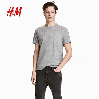  H&M 0569997 男士纯棉休闲T恤