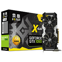 ZOTAC 索泰 GTX1060-6G X-Gaming OC显卡